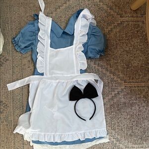 Girls Alice in wonderland costume for kids (8/9) 130